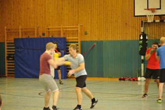 Die Boxer dürfen natürlich auch nicht.fehlen