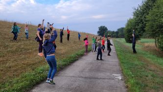 Frühsport am Samstag mit Niklas